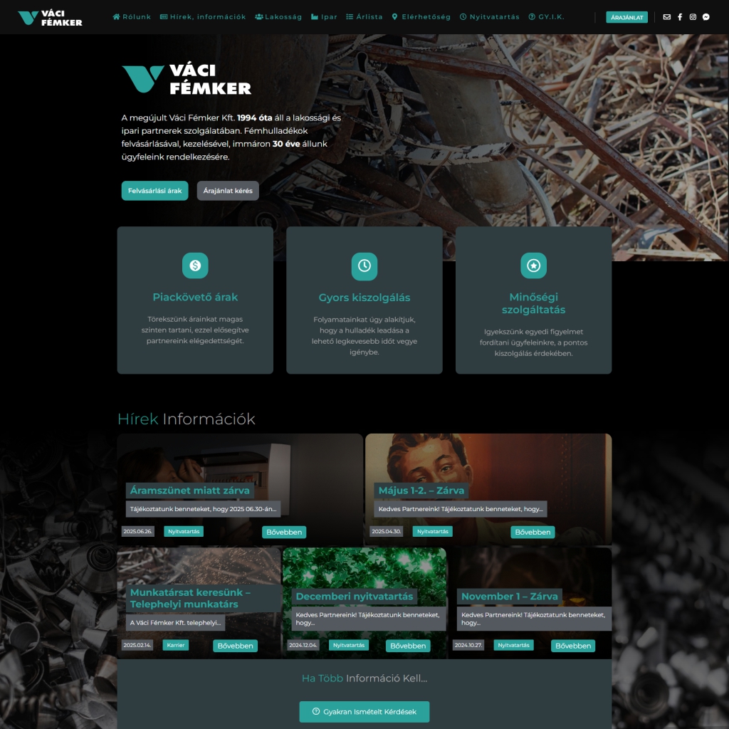 Weboldal készítés 10 vacifemker mockup
